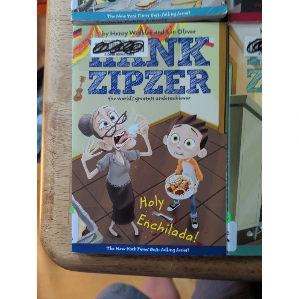 Hank Zipzer Henry Winkler Lin Oliver Books 1-10 Paperback Lot Mid Leve Missing 9